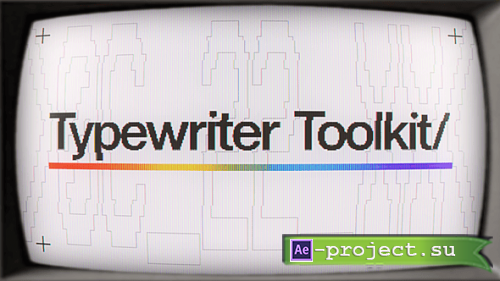 Videohive -  Typewriter Toolkit - 62059024 - Project for After Effects