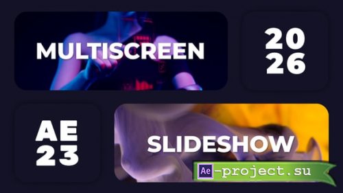 Videohive - Slideshow Multiscreen - 61987103 - Project for After Effects