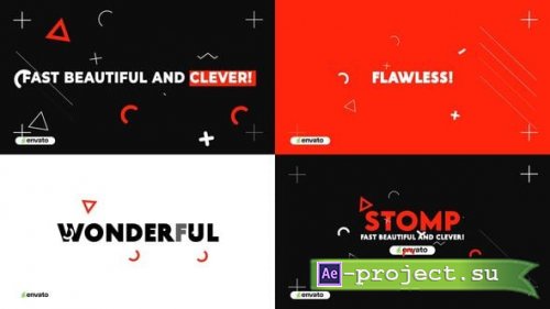  Videohive - Stomp Intro - 62086583 - Project for After Effects