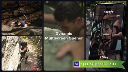 Videohive - Dynamic Multiscreen Opener - 62095339 - Project for After Effects