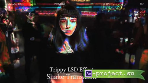 Videohive - Trippy LSD Effect Shake Transition #12 - 62096261 - Project for After Effects