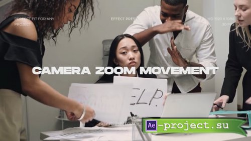 Videohive - Camera Zoom Movement Effect - 62103279 - Project for After Effects