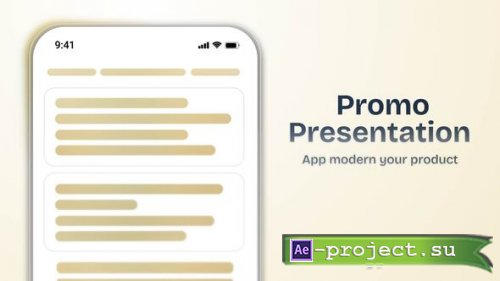 Videohive - App Promo Presentation - 62114519 - Project for After Effects
