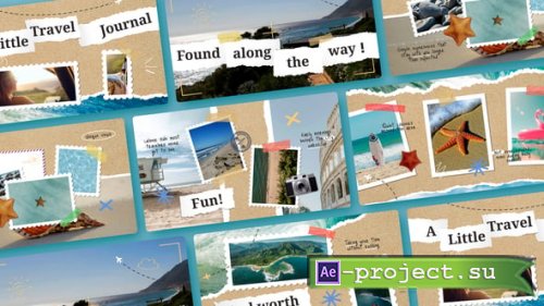 Videohive - Travel Scrapbook - 62115864 - Project for After Effects
