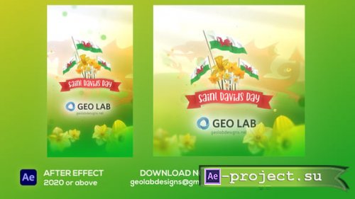 Videohive - Saint Davids Day Titles - 62136899 - Project for After Effects