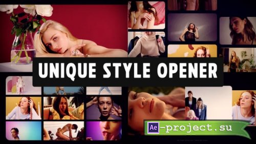 Videohive - Clean Fashion Rhythmic Opener - Simple Slideshow - 62138395 - Project for After Effects