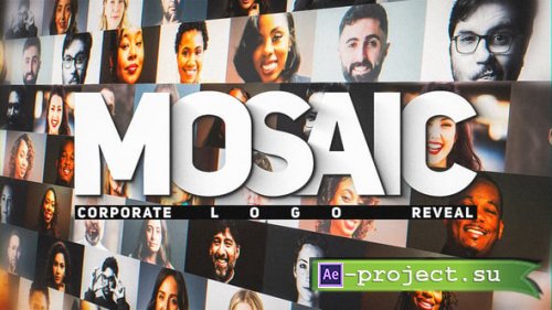 Videohive - Mosaic Photo Reveal | Corporate Logo - 62136882 - Project for After Effects