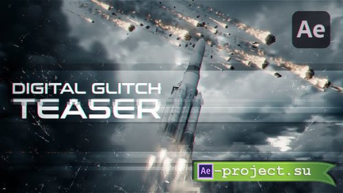 Videohive - Cinematic Glitch Action Trailer - 62120129 - Project for After Effects