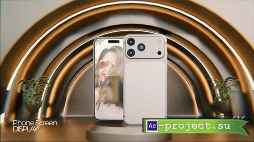 Videohive -  Phone Retro Style Mockup - 62138323 - Project for After Effects