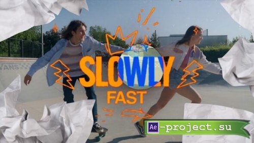 Videohive - Crumpled Paper Intro - 62141926 - Project for After Effects