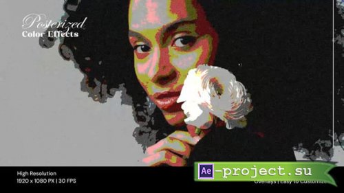 Videohive - Posterized Color Effect - 62142380 - Project for After Effects