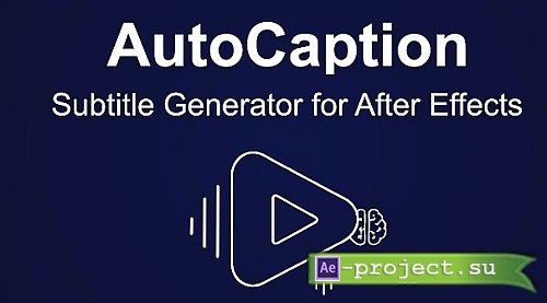 Aescripts AutoCaption v2.6.0