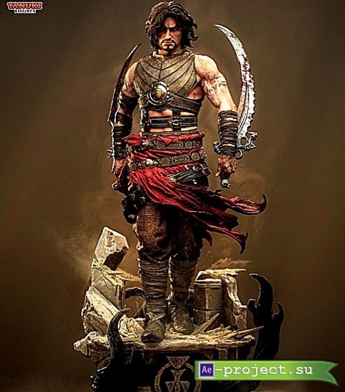 3D print - Cults3D - Tanuki Figures - Prince of Persia