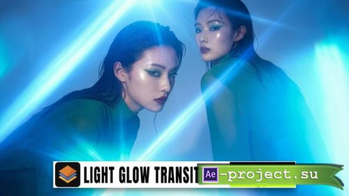 Videohive -  Light Soft Glow Transitions - 62153842 - Project for After Effects