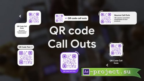 Videohive - QR Code Call Outs - 62143759 - Project for After Effects