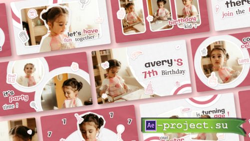 Videohive - Kids Birthday Invitation - 62137125 - Project for After Effects
