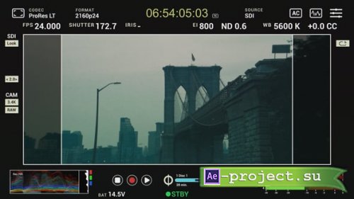 Videohive - Camera HUD Overlay - 62150901 - Project for After Effects