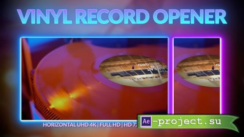 Videohive - Your New Vinyl Record Opener - 62145384 - Project for After Effects