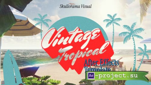 Videohive -  Vintage Tropical Titles - 62198703 - Project for After Effects