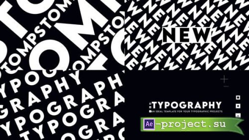 Videohive - Typo Text Opener - 62199535 - Project for After Effects