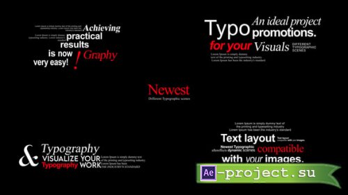 Videohive - Kinetic Typography Opener and Dynamic Text Animation - 62163819 - Project for After Effects