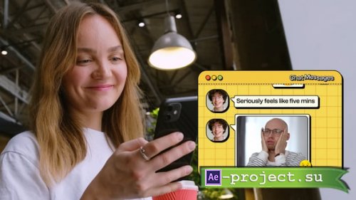 Videohive - Playful Text Messages - 62155993 - Project for After Effects