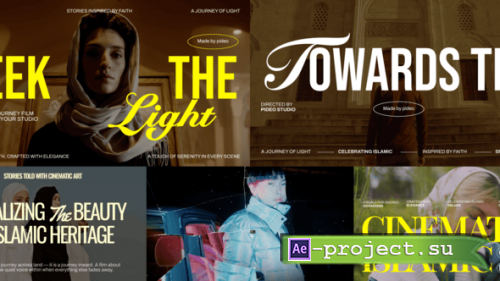 Videohive - Cinematic Islamic Titles After Effect - 62172603 - Project for After Effects
