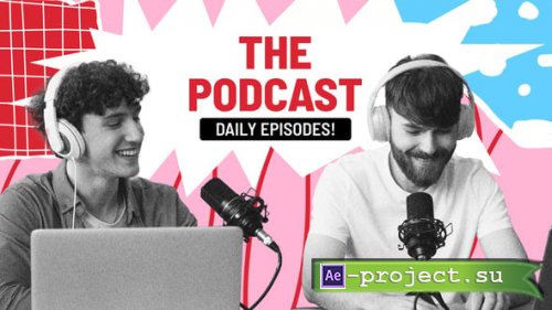 Videohive - Podcast Opener - 62115522 - Project for After Effects