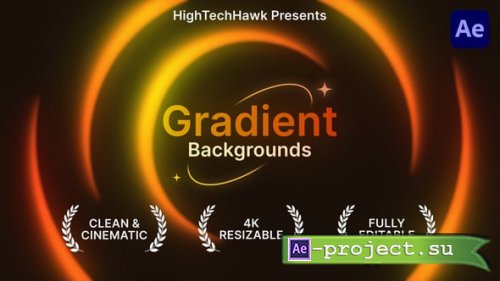Videohive - Gradient Backgrounds - 62241515 - Project for After Effects