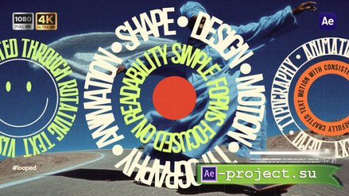 Videohive - Looped Round Text Animations - 62245766 - Project for After Effects