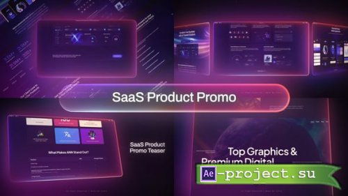 Videohive - SaaS Product Promo - Ai Website Promo Teaser - 62243429 - Project for After Effects