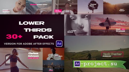 Videohive - Modern Lower Thirds Pack - 62255267 - Project for After Effects