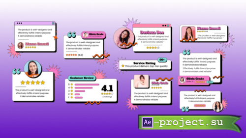 Videohive - 10 Testimonial Lower Thirds Pack 02 - 62205249 - Project for After Effects