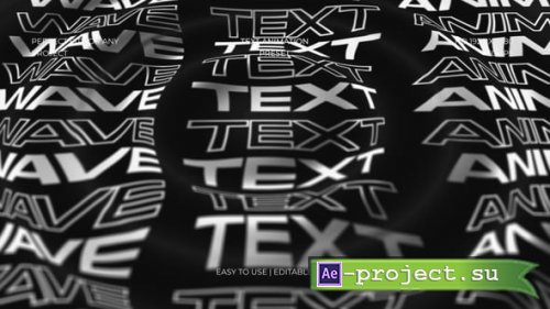 Videohive - Liquid Wave Text Animation - 62260615 - Project for After Effects
