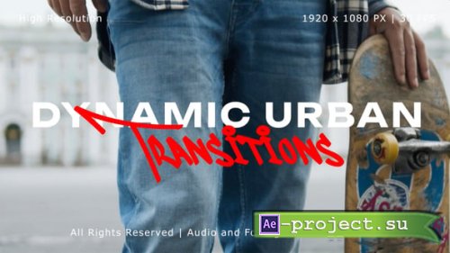 Videohive - Dynamic Urban Transitions Pack for After Effects #01 - 62285499 - Project for After Effects