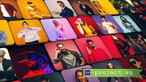 Videohive - Multiscreen Mosaic Logo Opener - 62289199 - Project for After Effects
