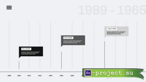 Videohive - Timeline - 62311009 - Project for After Effects