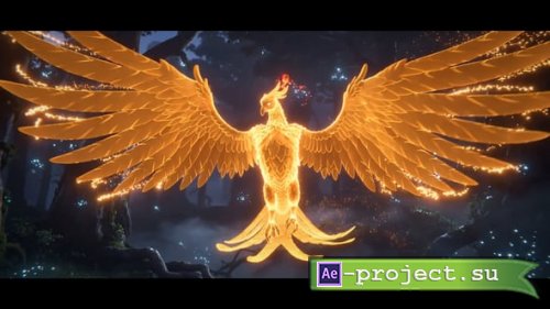 Videohive -  Phoenix Bird Logo Reveal - 62284529 - Project for After Effects