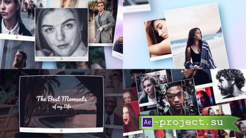 Videohive - Moments Photo Slideshow - 24213612 - Project for After Effects