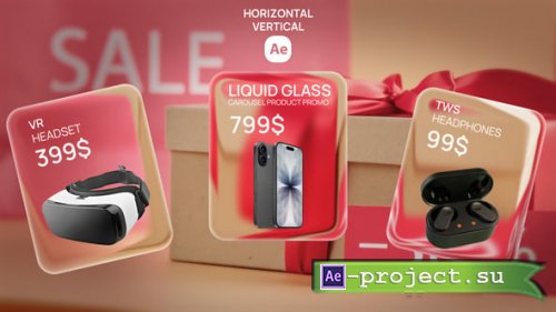 Videohive - Liquid Glass Carousel Product Promo - 62295894 - Project for After Effects