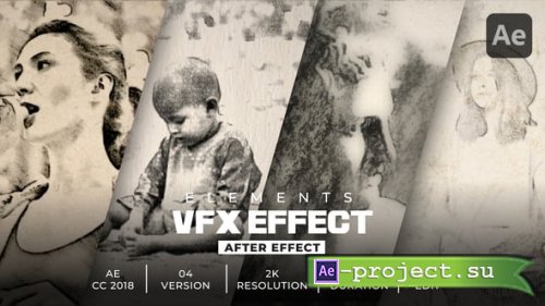 Videohive - VFX Graphite Effect - 62322191 - Project for After Effects
