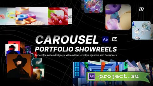 Videohive - Carousel Portfolio Showreels - 62308639 - Project for After Effects