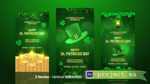 Videohive - St Patricks Day Stories - 62308638 - Project for After Effects