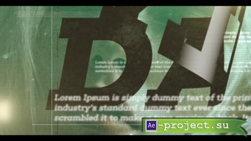 Videohive - Dynamic Editorial Typography Modern Promo - 62302629 - Project for After Effects