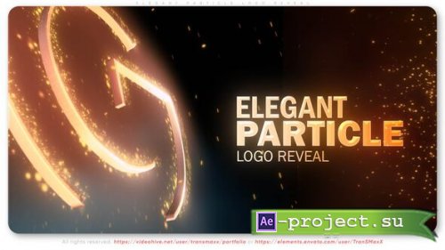 Videohive - Elegant Particle Logo Reveal - 55361428 - Project for After Effects