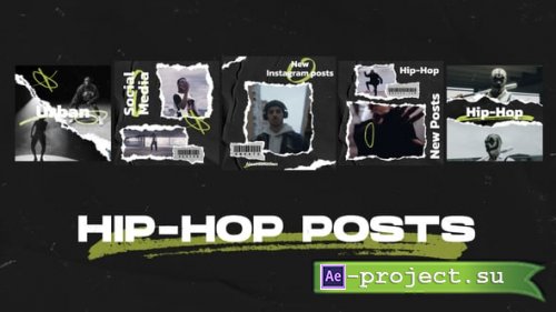 Videohive - Hip-Hop Posts - 62337435 - Project for After Effects