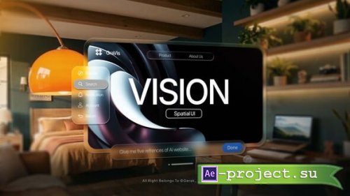 Videohive - Vision Spatial UI - 62336246 - Project for After Effects