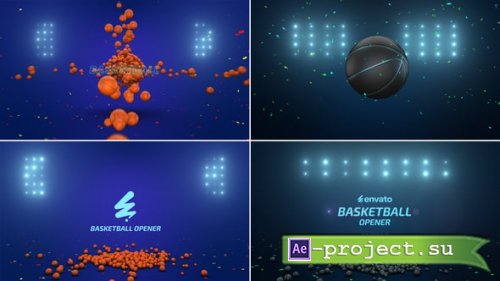 Videohive - Basketball Opener - 62069452 - Project for After Effects