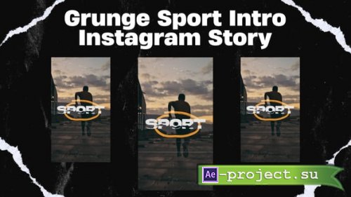 Videohive - Grunge Sport Intro Story - 62344157 - Project for After Effects