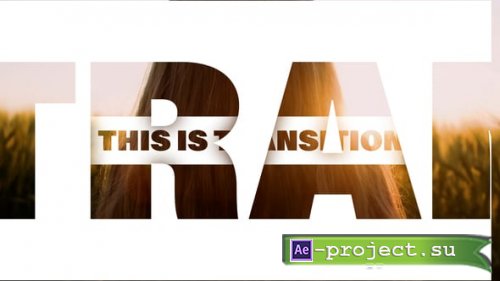 Videohive - Animated Transitions with Text Animations - 62334153 - Project for After Effects